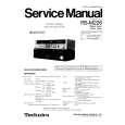 Cover page of TECHNICS RSM226 Service Manual