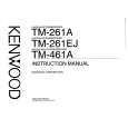 Cover page of KENWOOD TM-261A Owner's Manual