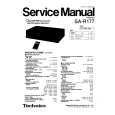 Cover page of TECHNICS SAR177 Service Manual