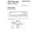 Cover page of KENWOOD KRC788HN4 Service Manual