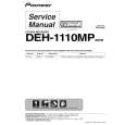 Cover page of PIONEER DEH-1110MP/XS/UR Service Manual