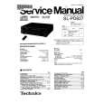 Cover page of TECHNICS SLPD827 Service Manual