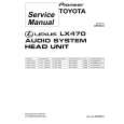 Cover page of PIONEER LX470 Service Manual