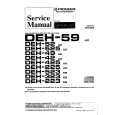 Cover page of PIONEER DEH52 Service Manual