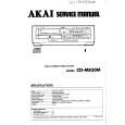 Cover page of AKAI CDM830 Service Manual