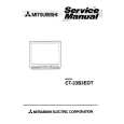 Cover page of MITSUBISHI CT-33B3EDT Service Manual
