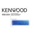 Cover page of KENWOOD KNA-G431 Owner's Manual