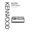 Cover page of KENWOOD FG-272 Service Manual