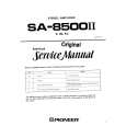 Cover page of PIONEER SA8500II Service Manual