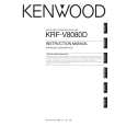 Cover page of KENWOOD KRF-V8080D Owner's Manual
