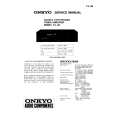 Cover page of ONKYO TX36 Service Manual