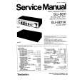 Cover page of TECHNICS SU-8011K Service Manual