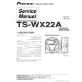 Cover page of PIONEER TS-WX22A/XCN1/CN Service Manual