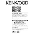 Cover page of KENWOOD MG-F504 Owner's Manual