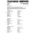 Cover page of TELEFUNKEN RC1711 Service Manual