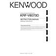 Cover page of KENWOOD KRF-V8070D Owner's Manual