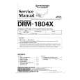 Cover page of PIONEER DRM1804X Service Manual