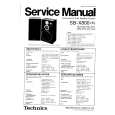 Cover page of TECHNICS SB-X800 (K) Service Manual