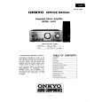 Cover page of ONKYO A-921 Service Manual