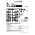 Cover page of PIONEER DEX-P77R EW Service Manual