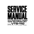 Cover page of AKAI VTS-110 Service Manual