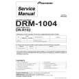 Cover page of PIONEER DRM-1004/VY/WL Service Manual