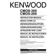 Cover page of KENWOOD CMOS-200 Owner's Manual