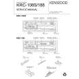 Cover page of KENWOOD KRC108S Service Manual