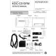 Cover page of KENWOOD KDC-C515FM Service Manual