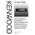 Cover page of KENWOOD TK-880 Owner's Manual