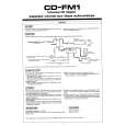 Cover page of PIONEER CD-FM1 Owner's Manual
