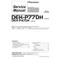 Cover page of PIONEER DEH-P77DH Service Manual