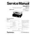 Cover page of TECHNICS RSM273 Service Manual