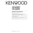 Cover page of KENWOOD VR-50RS Owner's Manual