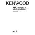 Cover page of KENWOOD KDC-MP5033 Owner's Manual