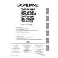 Cover page of ALPINE CDM-9803RM Service Manual