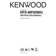 Cover page of KENWOOD DPX-MP2090U Owner's Manual