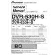 Cover page of PIONEER DVR-530H-AV/WVXV Service Manual