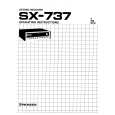 Cover page of PIONEER SX-737 Owner's Manual
