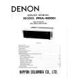 Cover page of DENON PRA-6000 Service Manual
