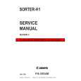 Cover page of CANON SH1 Service Manual
