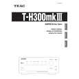 Cover page of TEAC TH300MK3 Owner's Manual