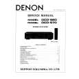 Cover page of DENON DCD970 Service Manual