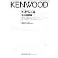 Cover page of KENWOOD X-H9 Owner's Manual