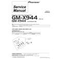 Cover page of PIONEER GM-X944-2 Service Manual