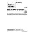 Cover page of PIONEER CDX-M9100ZRN Service Manual