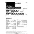 Cover page of PIONEER KP2020EW Service Manual