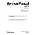 Cover page of TECHNICS SH8058 Service Manual