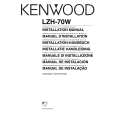 Cover page of KENWOOD LZH-70W Owner's Manual