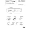Cover page of KENWOOD KNA-DV2600 Service Manual